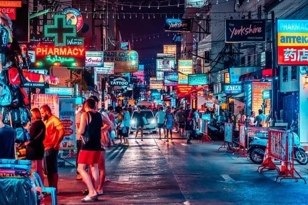 Global trails Holidays Bangla Road nightlife