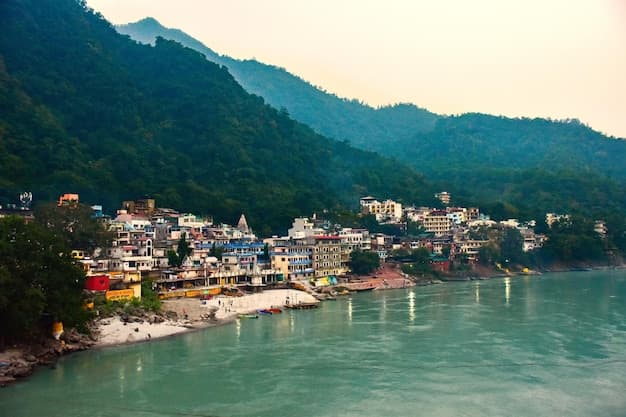 Globaltrails Holidays view from Ram jhula rishikesh